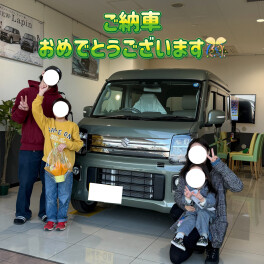 エブリイワゴンご納車おめでとうございます☆